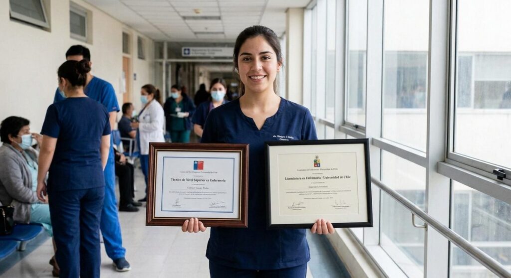 Articulación técnica Chile de técnico en enfermería a profesional universitario